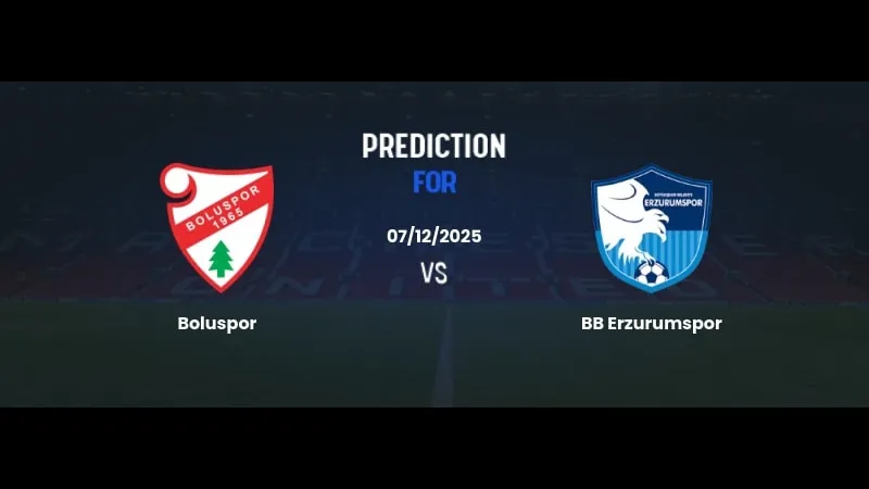 Cầu thủ của Boluspor cố gắng ngăn chặn cầu thủ của Erzurumspor trong một pha bóng gay cấn
