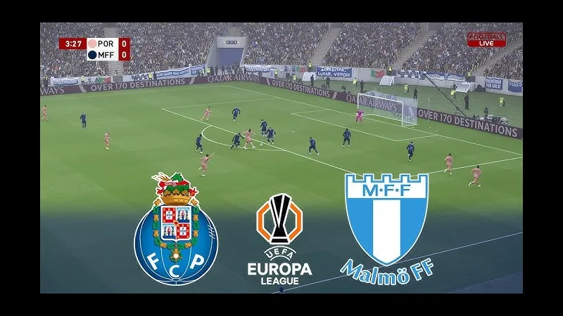 Cầu thủ của Porto vượt qua phòng ngự của Malmo bằng kỹ thuật đi bóng tinh tế Cầu thủ của Porto vượt qua phòng ngự của Malmo bằng kỹ thuật đi bóng tinh tế